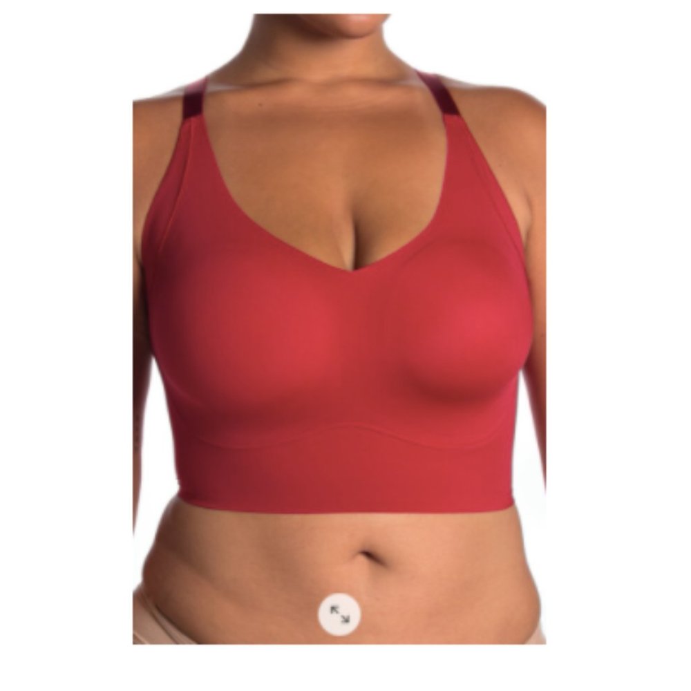 TRUE & CO Body Lift Longline Full Cup Small Removable Cups PINK